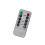 10-key Remote Control With Timer For Led Flameless Swing Flickering 3