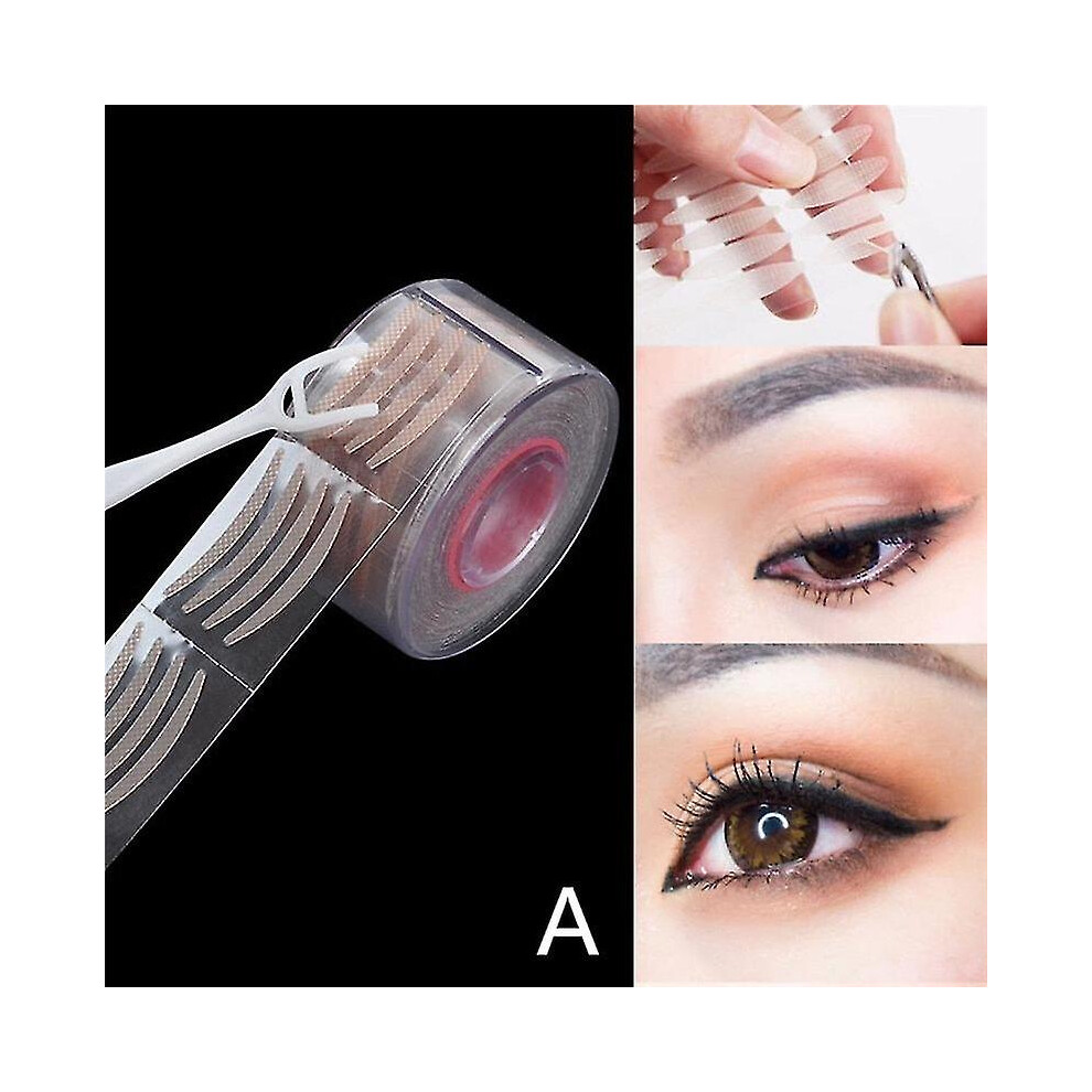 (600pcs Invisible Eyelid Sticker Lace Eye Lift Strips Double Eyelid Tape Adhesive Stickers Eye Tape Tools L/s Style) 600pcs Invisible Eyelid Sticker L