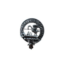 Stewart Clan Crest Pewter Cap Badge Brooch