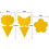 40 Pcs Sticky Trap,fruit Fly And Gnat Trap Yellow Sticky Bug Traps 3