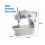 Portable Sewing Machine Mini 2-Speed Double Thread Purple 3