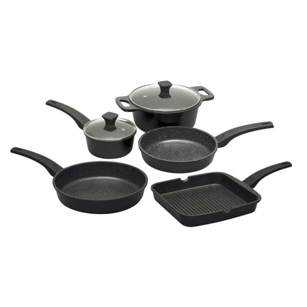 Prestige Pots & Pans Set Induction Hob Non Stick Kitchen Cookware - Pack of 5