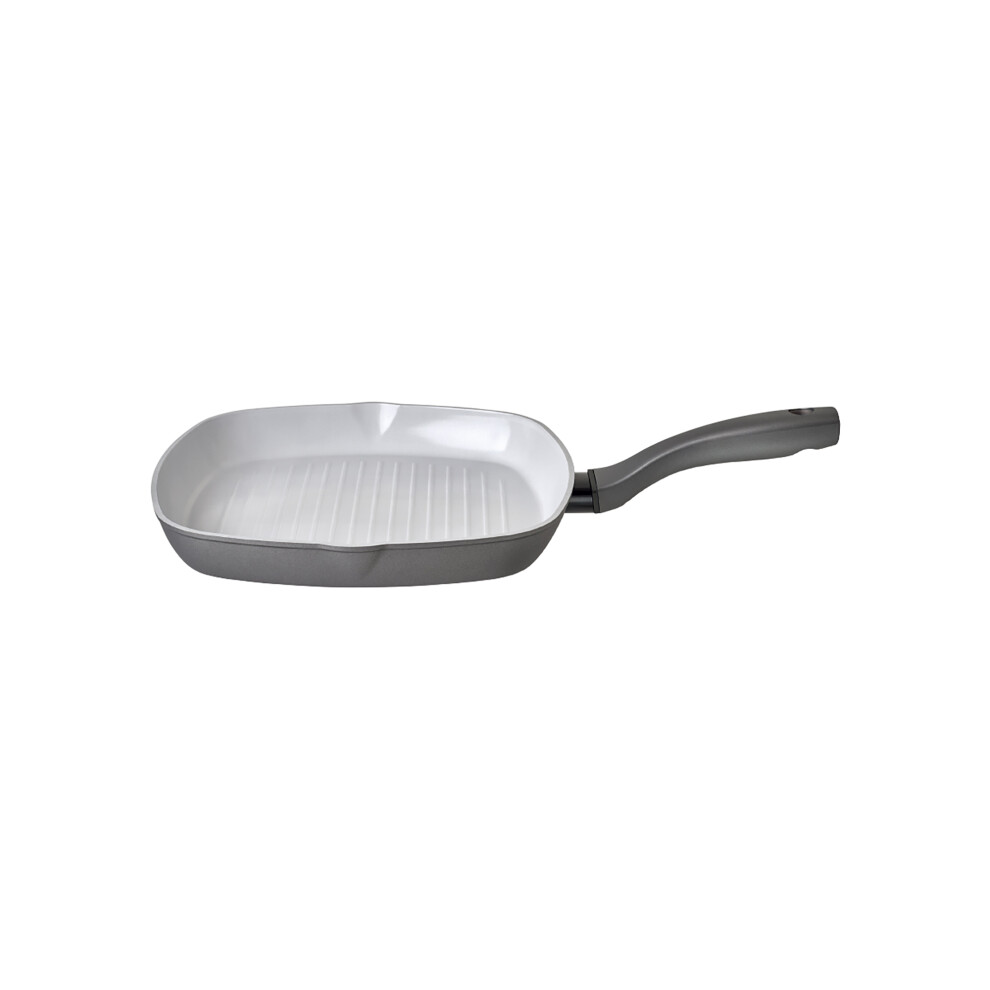 Prestige Earth Griddle Pan Eco Friendly Cookware Non Stick Grill Pan - 28 cm-image-OPC-PB9BD56-NEW