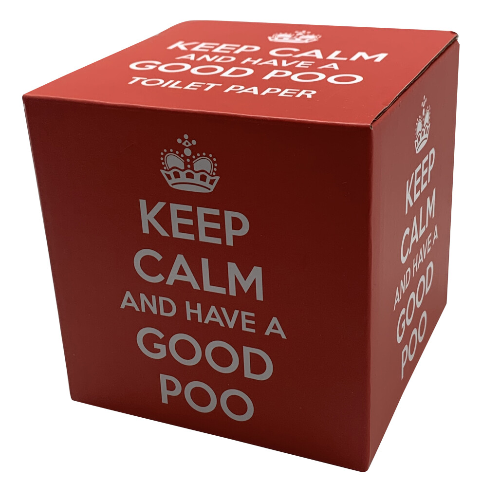 Keep Calm Loo Roll - Funny Toilet Roll, Toilet Humour Gifts for Him