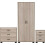 Seconique Oliver Trio Bedroom Set Light Oak Effect 3 Items 1