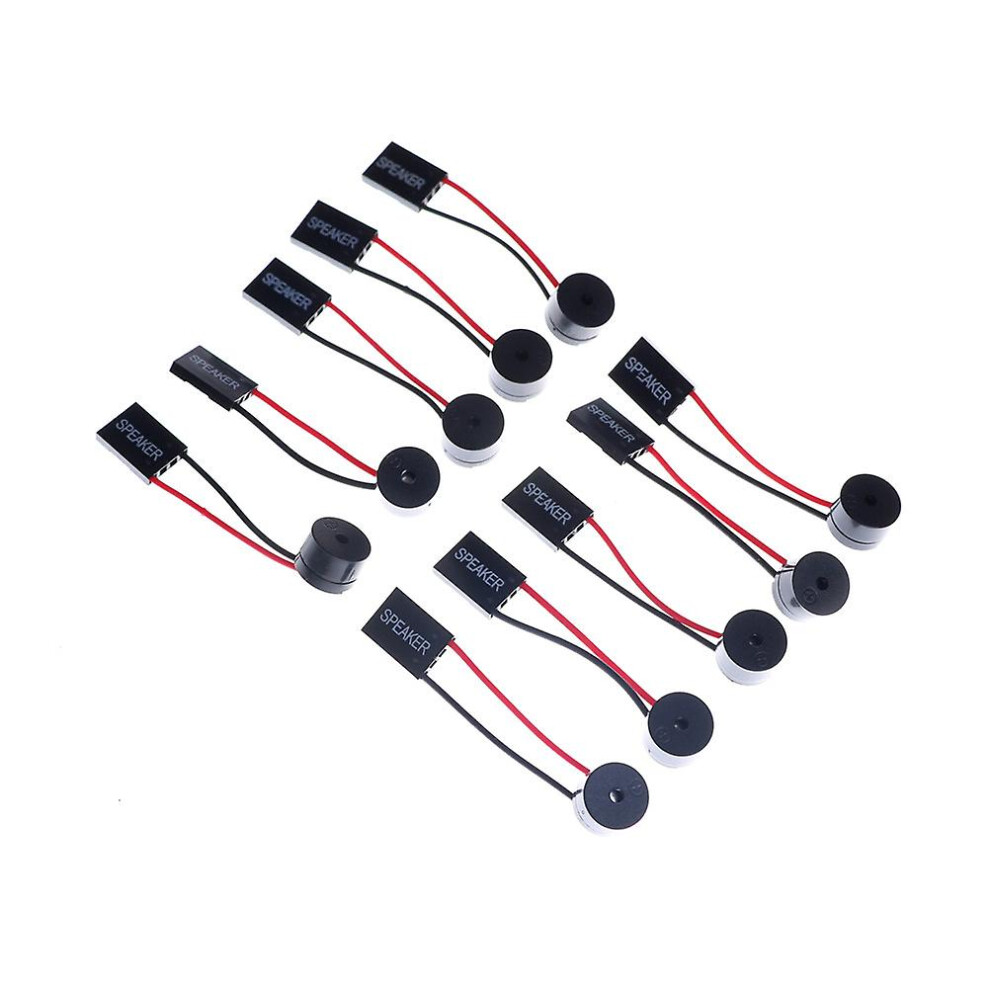 10Pcs/Set Motherboard Mainboard Computer Bios Beep Code Internal Speaker Buzzer Shytmv 4814698966762