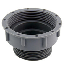58 to 46mm Drain Pipe Sewer Adapter Kitchen Sink Drain Hose Connector Female to Male Thread