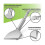 Tile Chisel Sds Plus Chisel- 165x75mm Wide For Hammer, Flat Chisel Angled, 42crmo Special Steel, Du 4