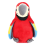 (Red) Talking Parrots Plush Doll Electric Recording 3