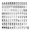 104pcs Cinematic Lightbox Replacement Letters 1