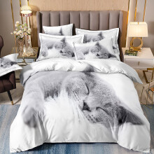 (Style 23, King(220X240CM/3PCS)) Pet cats Kids Bedding Single Double Duvet Cover UK