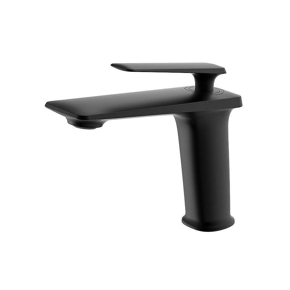 (Black) Contemporary Bathroom Faucets Basin Black And Rose Gold Faucet Deck Mounted Stainless Steel Water Tap Mixer Black,Gold