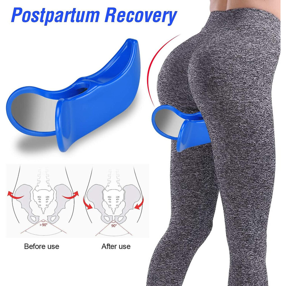Super Kegel Exerciser - Pelvic Floor Muscle And Inner Thigh Exerciser, Postpartum Recovery Bladder Control Device, Hip Trainer Clip Buttocks Shape Too