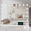 Dripex 80×60 cm Large Makeup Mirror with 18 LED bulbs, 3 Lighting Modes 4