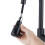 Living And Home Black Retractable Commercial Pull out Kitchen Tap Mixer Tap Faucet 2