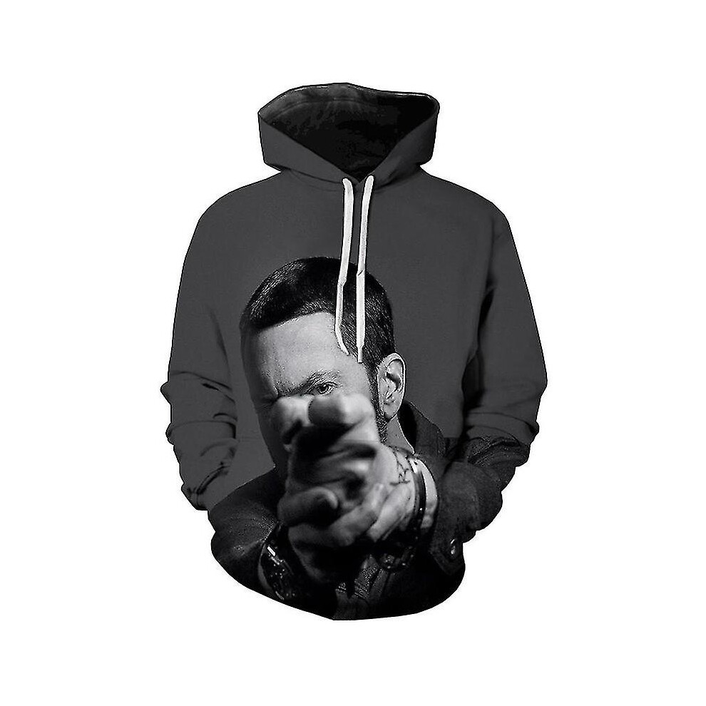 (3D6, XXS) 2023 Rapper Eminem Printed Hoodies Men/woman 3d Hooded Sweatshirts Boys Pullover Tracksuits Harajuku Streetwear Oversized Hoodie