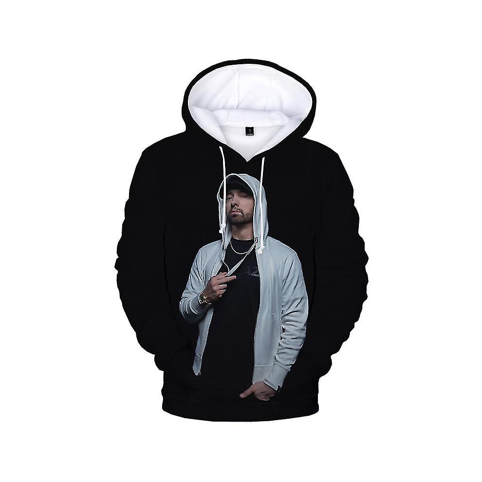 (3D8, XXXL) 2023 Rapper Eminem Printed Hoodies Men/woman 3d Hooded Sweatshirts Boys Pullover Tracksuits Harajuku Streetwear Oversized Hoodie