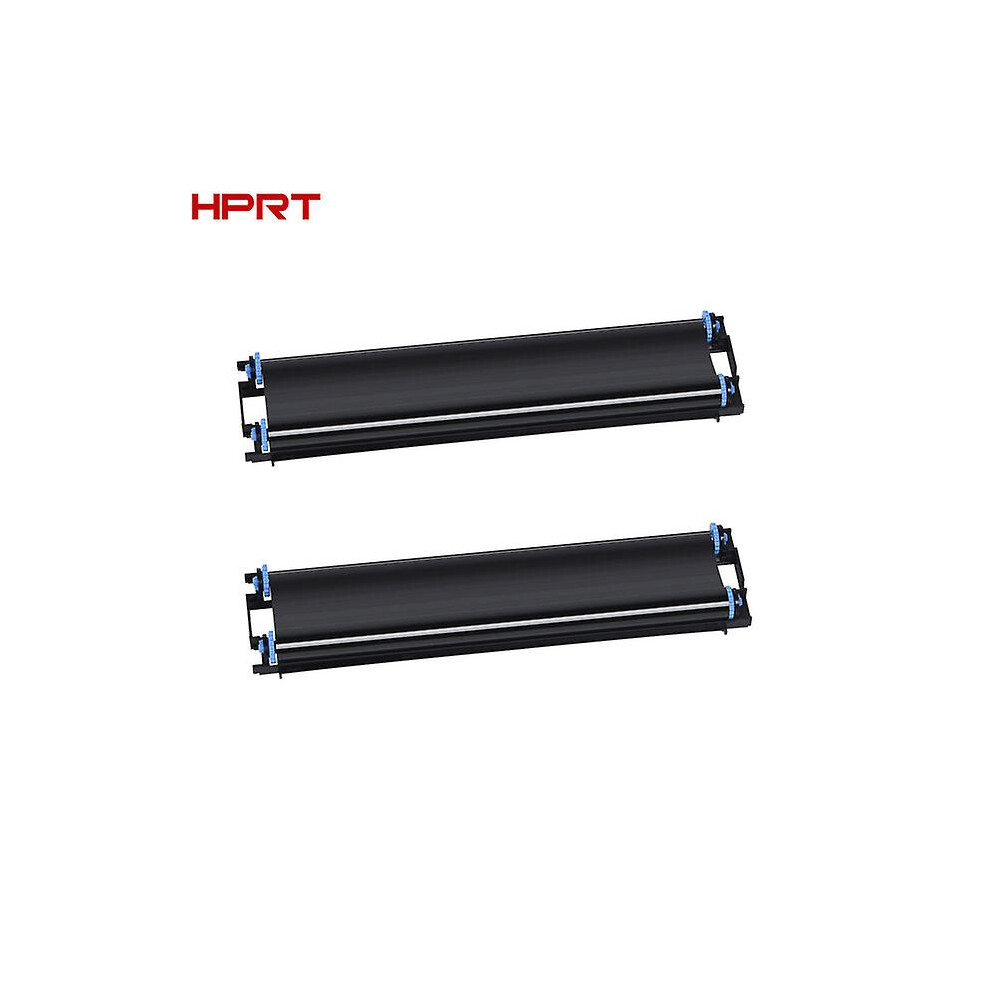 2 Rolls thermal transfer ribbon with rfid funtion for hprt mt800 portable a4 thermal transfer printer