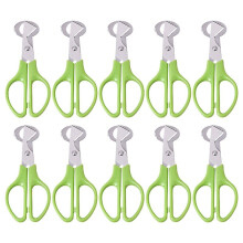10pcs Quail Egg Shell Cutters Separator Cigar Cutter Stainless Steel Blade Tool