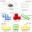 48 Pcs Tetra Tower Balance Stacking Blocks Game, Board Games 4