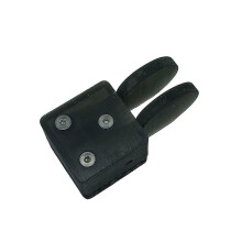 Qu-21c Mini Double Paddle Auto Key Base Magnetic Adsorption Type Shortwave Radio Cw Electric Key Mo