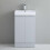 490mm Bathroom Vanity Unit Basin Sink 100% Waterproof Storage Cabinet 1