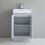 490mm Bathroom Vanity Unit Basin Sink 100% Waterproof Storage Cabinet 3