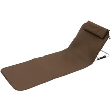 (Coffee) Folding Lounge Chair Mat - Beach Lounger Beach Mat, Folding Lounge Chair - Folding Beach Mat Lounge Chair