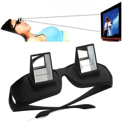 90 Degree Horizontal Bed Reading Glasses Lying Down Prism Glasses Lazy Spectacles