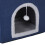 Living And Home (Navy ) Foldable Multifunctional Cat Bed with Scratching Pad 5