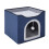 Living And Home (Navy ) Foldable Multifunctional Cat Bed with Scratching Pad 1