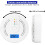 Carbon Monoxide Detector with LED Display Test Button Carbon Monoxide Alarm EN50291 4