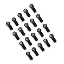 20Pcs Metal M3 Tie Rod End Ball Joint Link Ball Head for 1/10 RC Car Crawler AXIAL SCX10 Trx4 D90 C