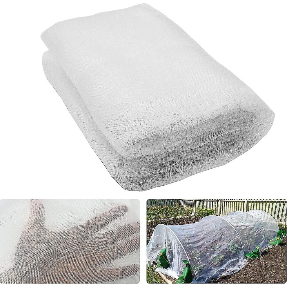 Anti-insect net, 3 x 6 m Anti-insect protection net, Anti-insect vegetable garden net, Fine mesh