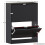 Vida Designs (Black) 2 Drawer Shoe Cabinet Hall Storage (FSC 100%) 3