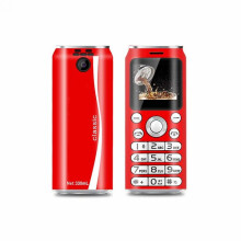 SATREND K8 1.0 Mini Satellite Mobile Phone - Dual SIM, MP3 & Bluetooth, 1.0 inch Display, 600mAh, Red