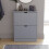 Vida Designs (Grey) 2 Drawer Shoe Cabinet Hall Storage (FSC 100%) 5