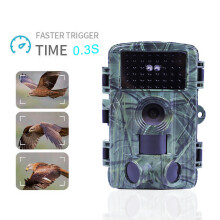 (Standard, Camera Add 64GB) 60MP WIFI Outdoor Hunting Trail Camera 4K Wildlife Cam Track Motion Activated Infrared Night Vision Waterproof Photo Trap