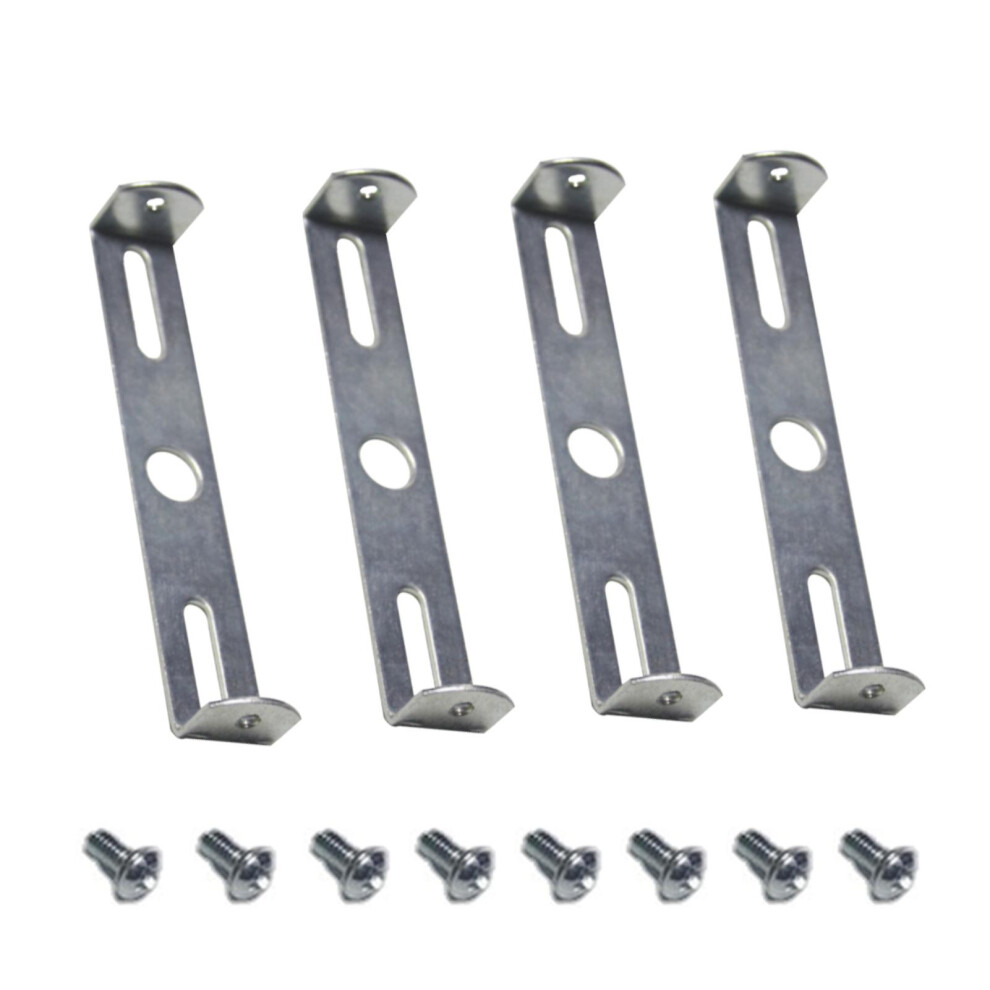 4pcs Durable 105mm Ceiling Plate Bracket Lighting Fixture With Screws Cover Tool