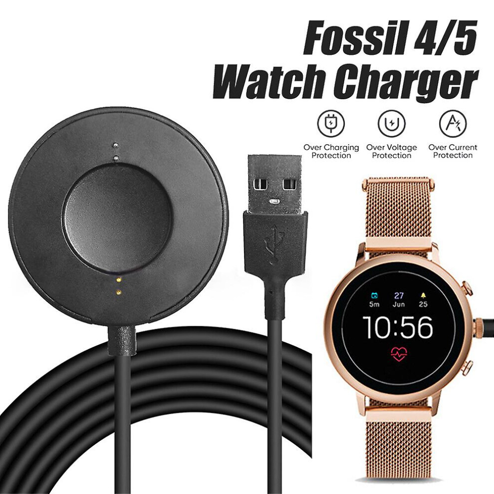 Charger For Fossil Gen 5 /  Gen4 Sport Smartwatch Rapid Charging Magnetic