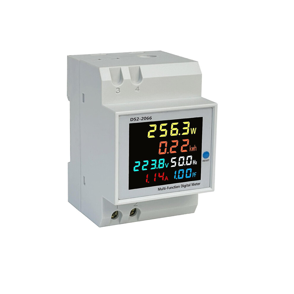 ac40-300v 100a Digital Energy Meter Single Phase Electricity Meter