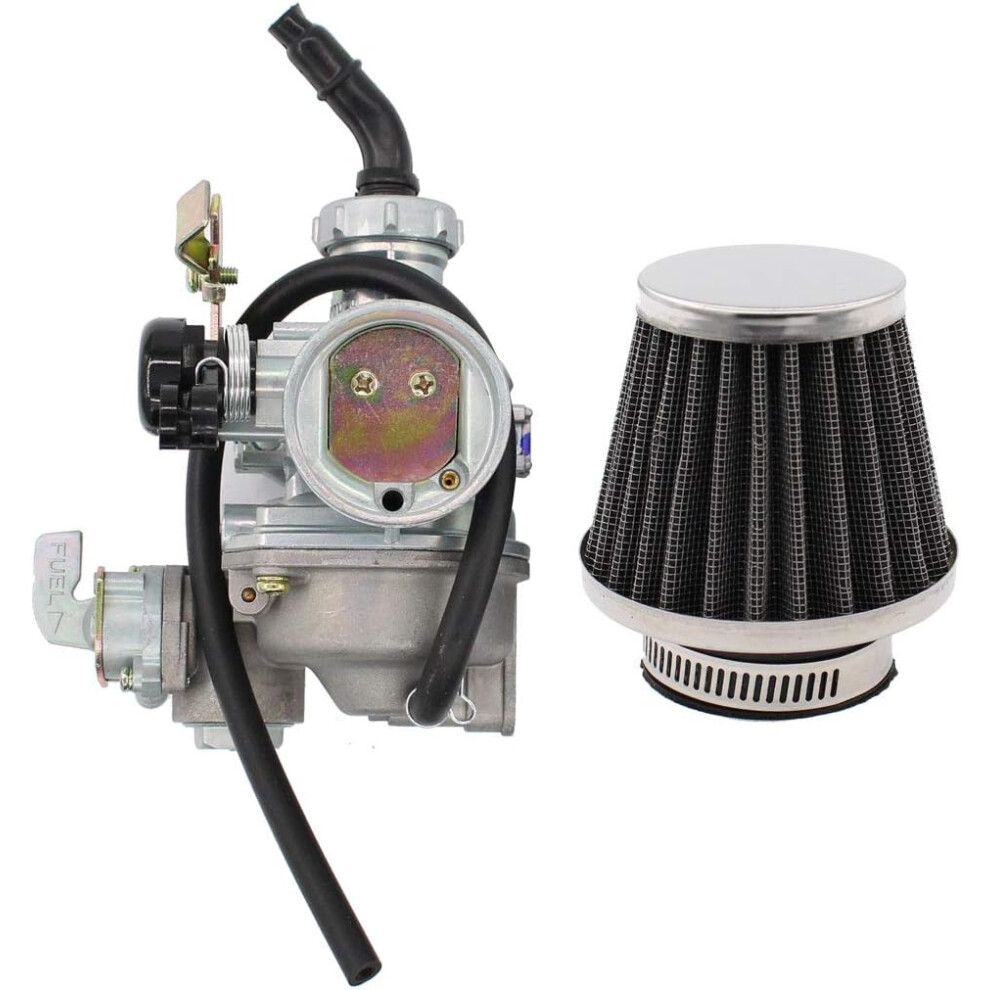 Carburetor Cable Choke Carb W/Air Filter For Fourtrax 125 Trx125 Atv Atc125m 6935462213139