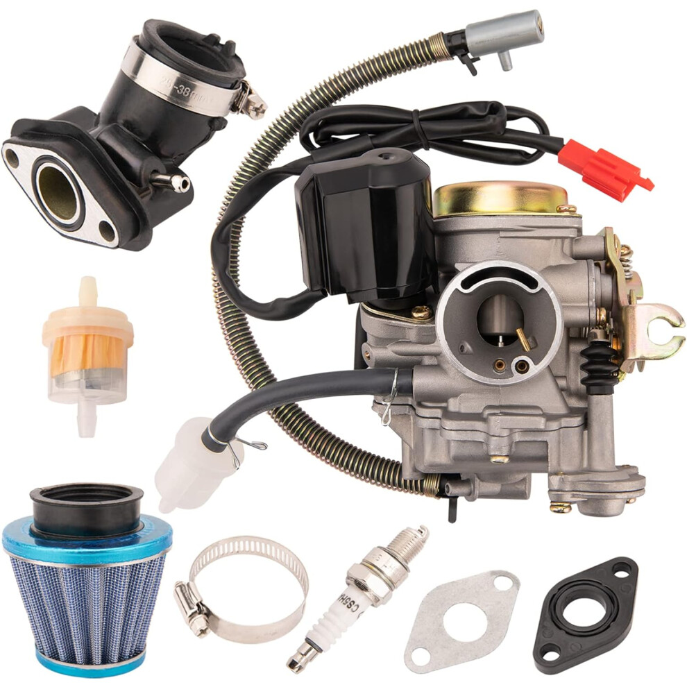 50Cc Carburetor 4 Stroke Gy6 High Performance 139Qmb Carburetor For 49Cc 50Cc Scooter Moped Pd18j Carb Engine, 50 Cc Carburetor, 50Cc Moped 6935462213276