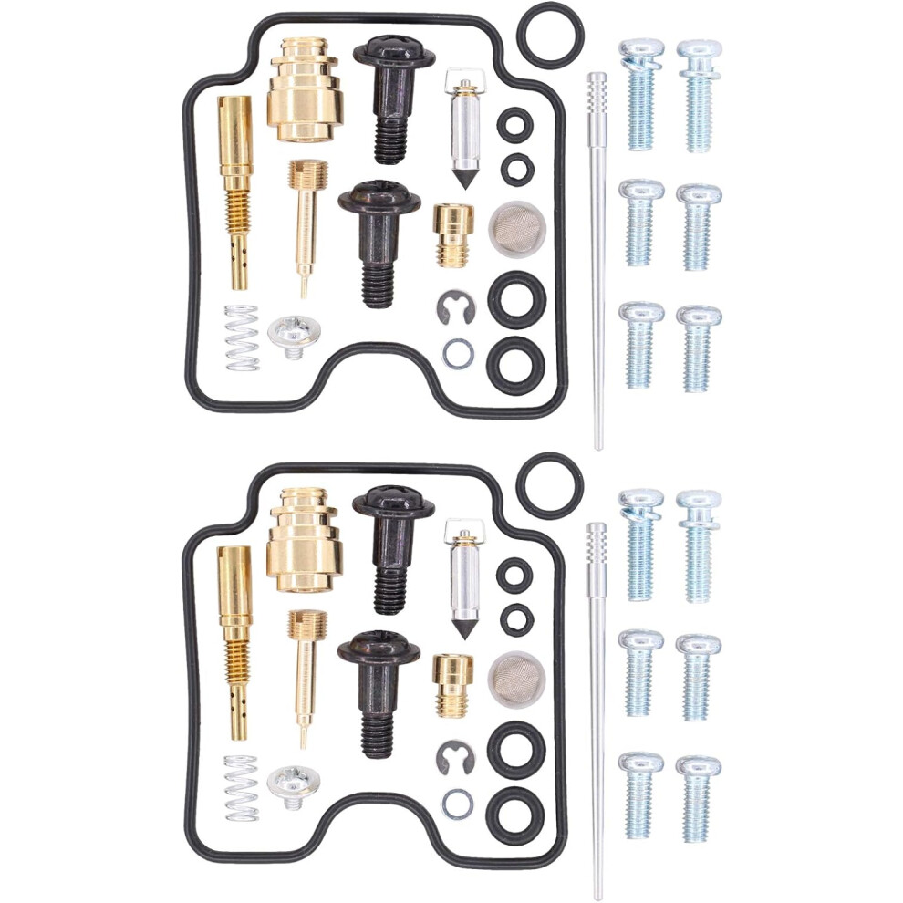 Motoku Pack Of 2 Carburetor Rebuild Kit For Yamaha Vstar 1100 2006-2009 6935462213597