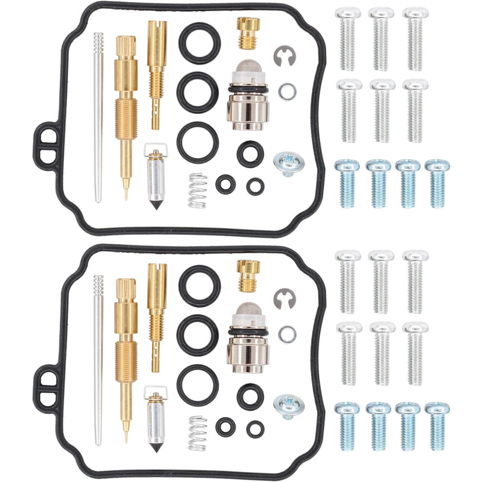 Motoku Pack Of 2 Carburetor Rebuild Kit For Yamaha Vstar 650 1998-2005 6935462213771