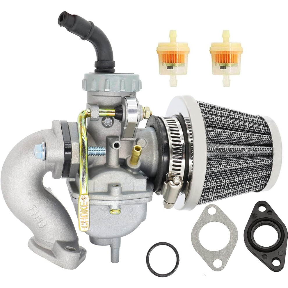 Pz20 Carburetor Replacement For Kazuma Baja 50Cc -125Cc Taotao 110B Nst Sunl Chinese Quad 4 Stroke Atv 4 Wheeler Go Kart Dirt Bike Crf50f Xl75 Crf80f 6935462213801