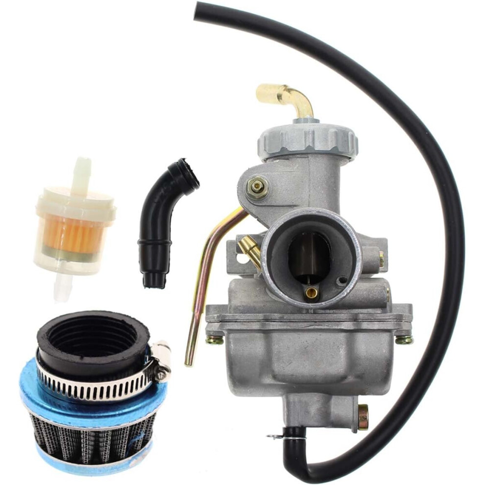 Carbhub Pz20 Carburetor For Kazuma Baja 50Cc 70Cc 90Cc 110Cc 125Cc Taotao 110B Nst Sunl Chinese Quad 4 Stroke Atv 4 Wheeler Go Kart Dirt Bike Honda Cr 6935462213641