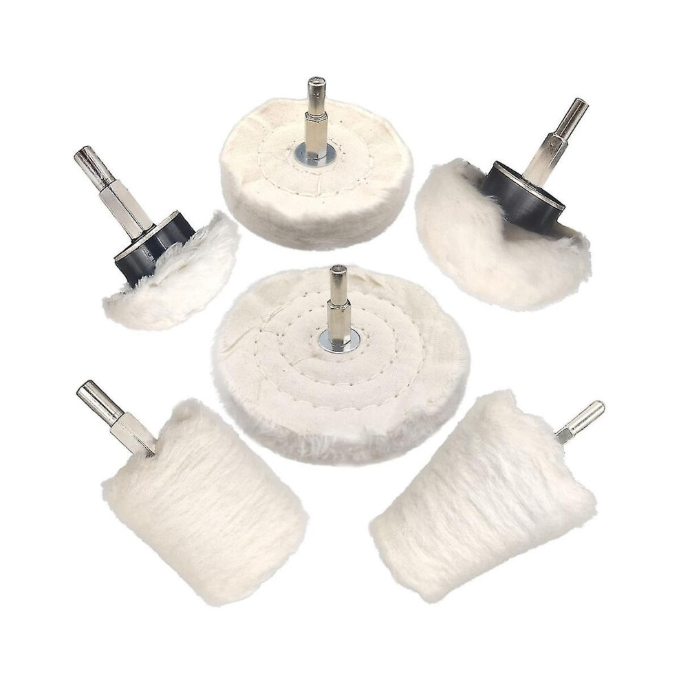 Buffing Wheel For Drill Buffing Pad Polishing Wheel Kits Wheel Shaped Polishing Tool For Metal Alum