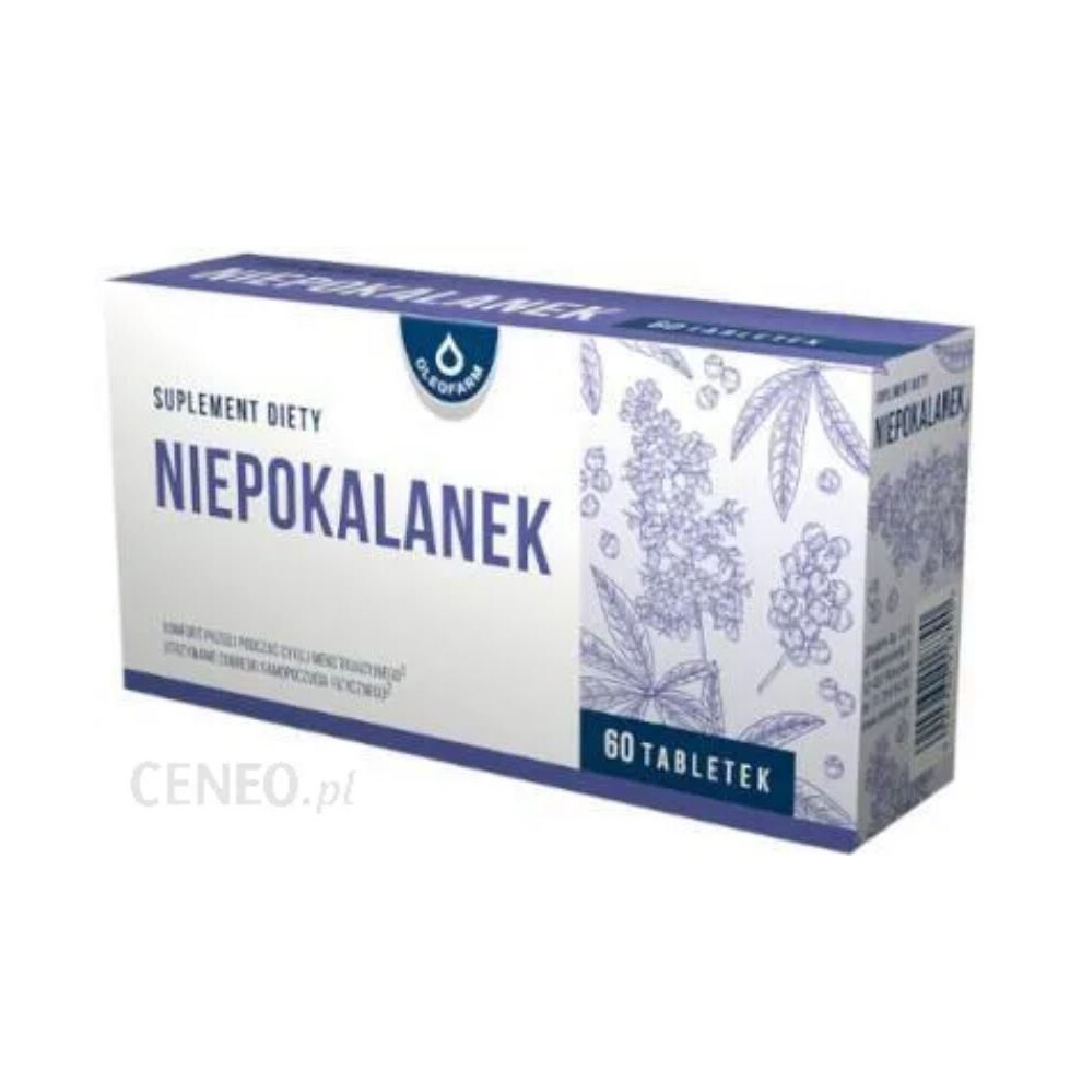 Oleofarm Niepokalanek 60 tab comfort during menstrual cycle supplement