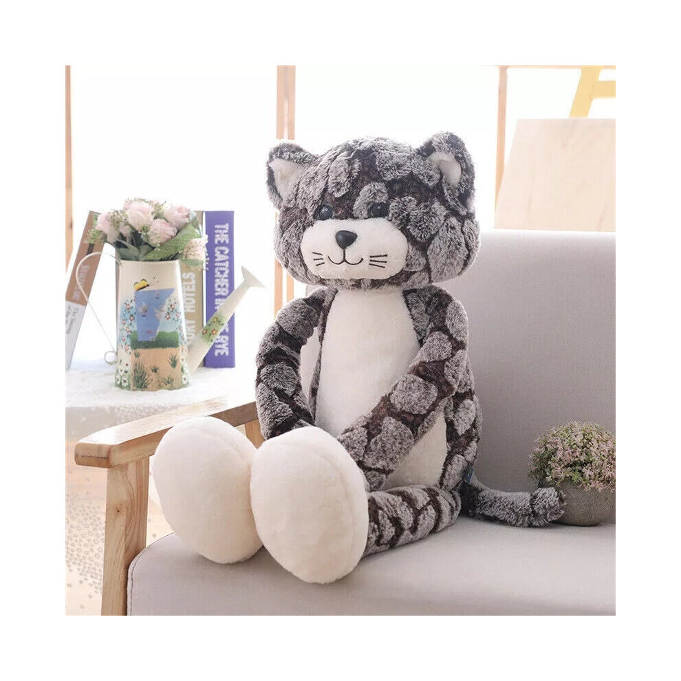 (Cool Kat Brown, 90cm/35.4in) Pillow Cat Doll Doll Soft Xmas Plush Toy Child Gift Size Girls Cat Stuffed Cool-image-OPC-PDWPXW7-NEW